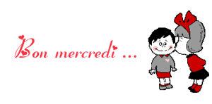 Gif animé Bon mercredi enfants
